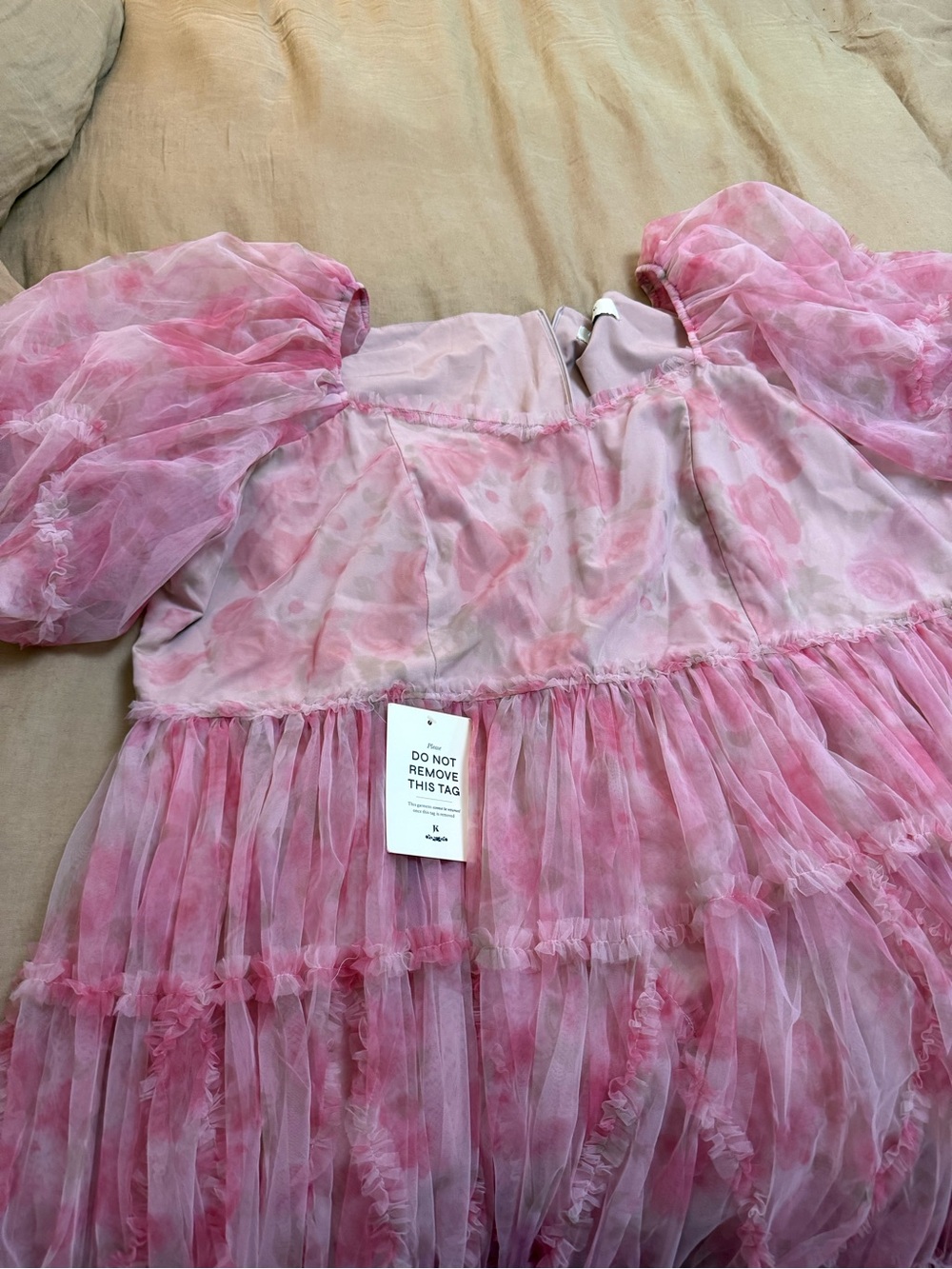 NEW Jessakae Jewel lace pink twirly dress - Picture 8 of 15